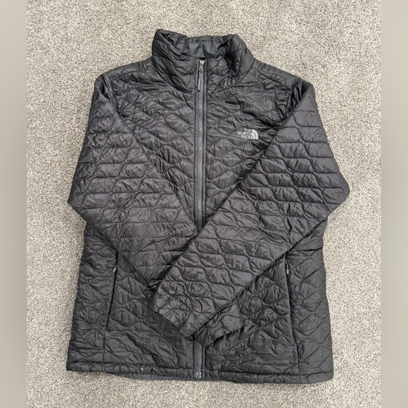 The North Face Black Quilted Jacket XL - Picture 2 of 4